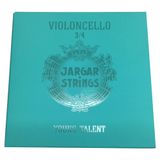 JARGAR Young Talent 3/4 Cello Snaren Set Medium Staal Core