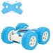 COLORBABY Speed & Go 41335 Op afstand bestuurbare auto, 360 graden, blauw en wit, 15 x 14,5 x 7 cm, 6 richtingen, frequentie 2,4 GHz, stunts, op afstand bestuurde auto's voor kinderen, op afstand
