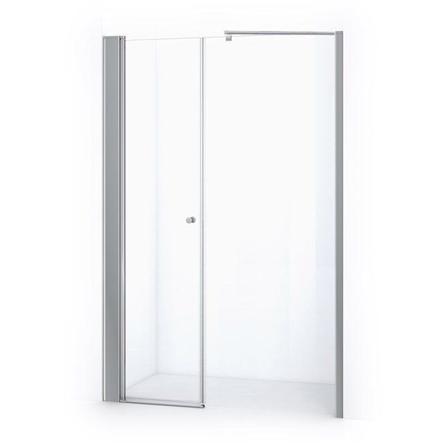 Maxaro Douchewand met Draaideur Zircon Comfort 150cm Chroom