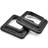 Yes4All Aerobic Stepper Oefenstappen met 3 verstelbare hoogte 10 cm 15 cm 20 cm stappenplatform - fitnessstepper voor thuis en sportschool, aerobics, cardio, gewichten, yoga