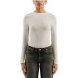 QS s.Oliver -qs T-shirts Offwhite Taille: L | Manches longues Outlet | Femme | Blanc