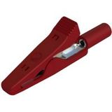 Hirschmann Test & Measurement MA 1 S rt Krokodillenklem Steekaansluiting 2 mm Ohne Messkategorie Rood