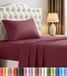Utopia Bedding Beddengoedset voor 2 eenpersoonsbedden - 3-delig beddengoed - geborsteld microvezel
