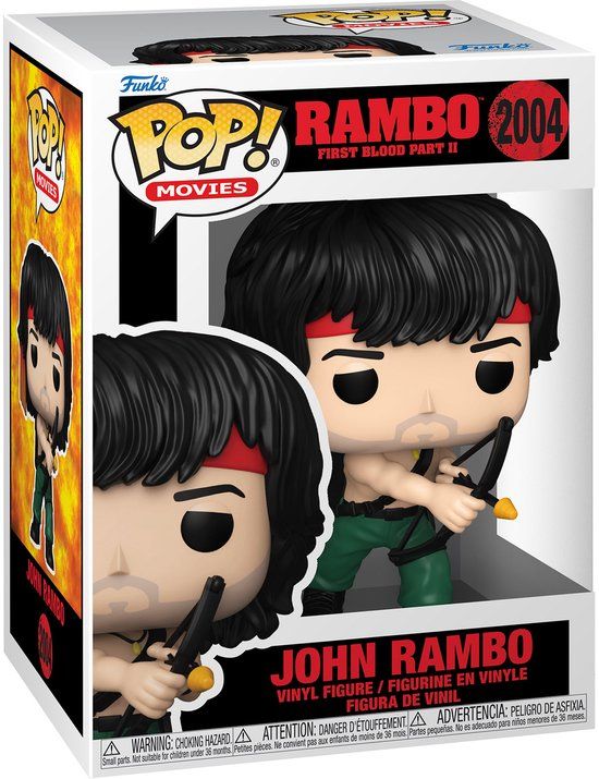 Funko Rambo John Rambo vinylfiguur 2004 Unisex Funko Pop! - Neutraal - Standard