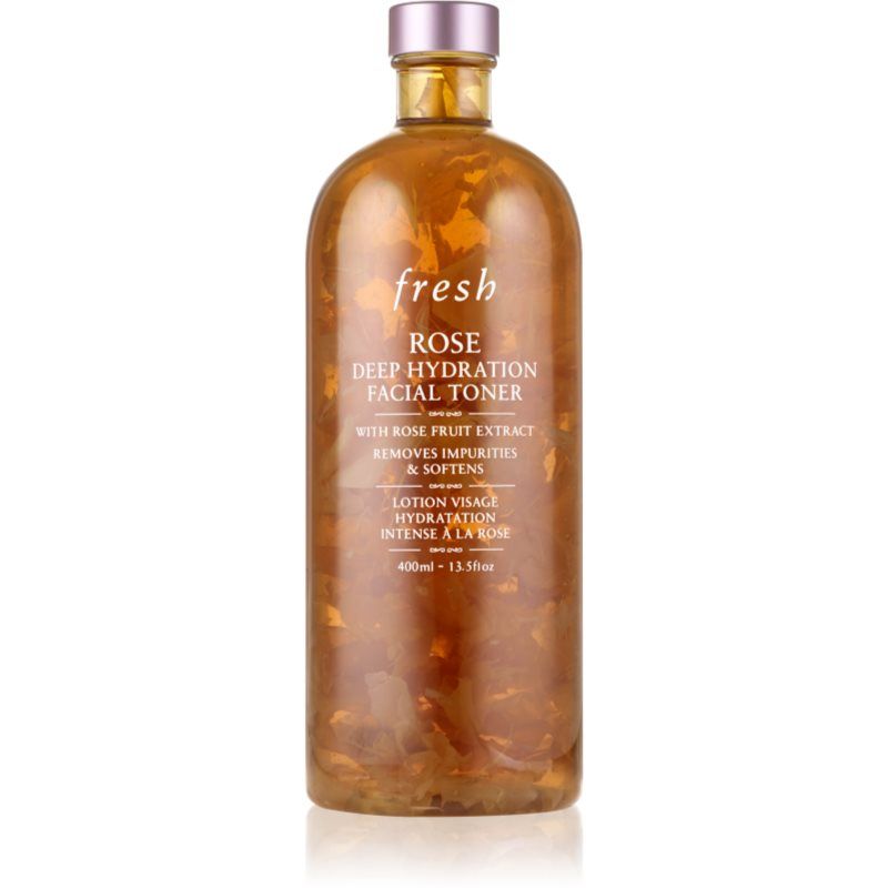 Fresh Rose Deep Hydration Toner (Various Sizes) - 400ml