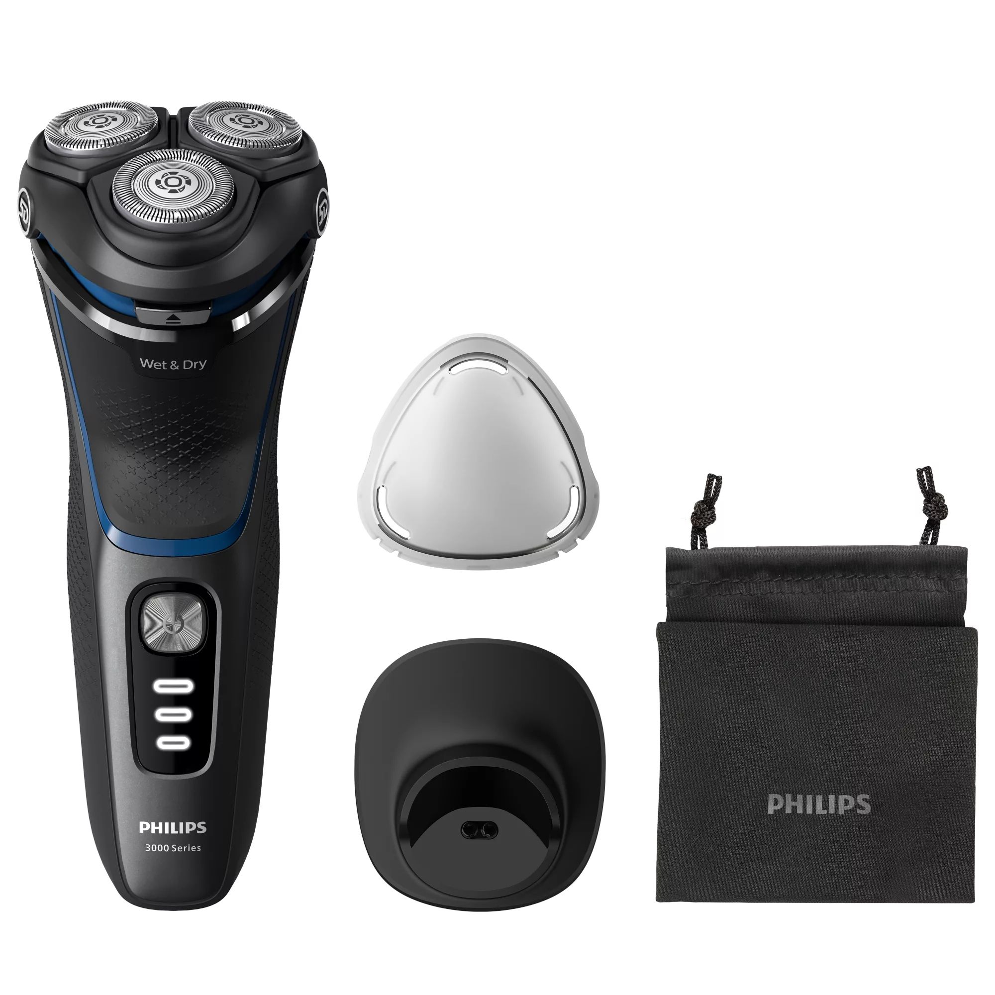 Philips Shaver 3000 Series - S3344/13 - Elektrisch scheerapparaat voor nat en droog scheren