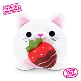 ZURU Snackles Valentines Edition 8-inch Plush (Kitten with Strawberry Chocolate)