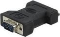 Valueline DVI female naar VGA male Adapter - Zwart