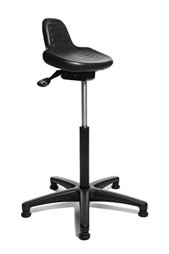 Topstar Standstar Stakruk, Werkkruk, Stahulp, Kantelverstelling, In Hoogte Verstelbaar, Zwart, 78 x 58.8 x 24.61 cm