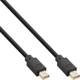 InLine 17122P Mini DisplayPort câble 2 m Noir