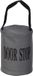 Merkloos Esschert Design Canvas deurstopper grijs - 1x - met handvat - 16 x 12.5 cm - 2.4 kg