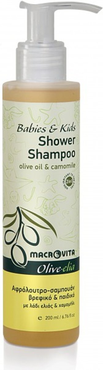 Macrovita Olive-elia Douchegel en Shampoo voor Baby s Baby & Kinder Shampoo