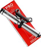PRO BIKE TOOL Mini luchtpomp fiets premium edition - titanium