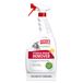 Nature's Miracle Spray Eliminateur pour taches et odeurs organiques des chat - urine, excréments, vomis – Action Bio-Enzymatique – Multi-surfaces – Parfum Melon – 946 ml