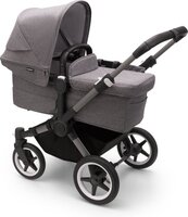 Bugaboo Donkey 5 Mono Kinderwagen - Graphite/Grey Melange