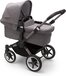 Bugaboo Donkey 5 Mono Kinderwagen - Graphite/Grey Melange