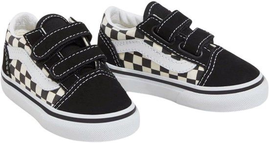 VANS Old Skool V Sneakers Zwart/Wit