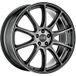 OZ HYPER XT HLT étoile graphite diamant bord 11.5Jx22 5x120 ET34