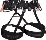 Mammut 4 Slide Harnas met indictor in de inbindlus zwart M-XL