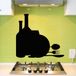 Ambiance Sticker Schoolbordsticker - uitwisbare zelfklevende muurstickers - MEAL DESIGN - 40x45cm
