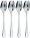Masterclass KitchenCraft MasterClass 4-delige set buffetvorken, vork-messen, lepels, 3-in-1 combinatie, gepolijst roestvrij staal, voor buffetten, picknicks, 17 cm x 3 cm x 1 cm
