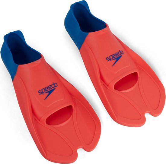 Speedo Training Fin Zwemvliezen - Maat 42/43 - Oranje/Blauw