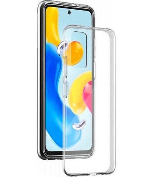 Bigben Connected, Hoesje geschikt voor Xiaomi Redmi Note 11S - Flexibel & Ultra-thin, Transparant