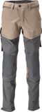 Mascot Customized Broek met kniezakken 22279-605 - donkerzand/steengrijs - C62