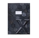 HERMA 20091 schriftomslag, A4, karton, zwart, 10 stuks