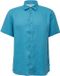 s.Oliver Heren Linnen Regular Fit Shirt Pastel Turquoise