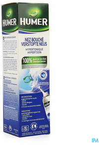 Humer Spray Hypertonisch Volwassenen 50 ml