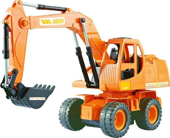 Wonky Monkey Graafmachine 1:24 RC Geel Kunststof