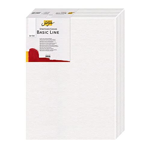 Kreul Solo Goya Basic Line Canvas Frame Set - 40 x 50 cm - 3 Pieces