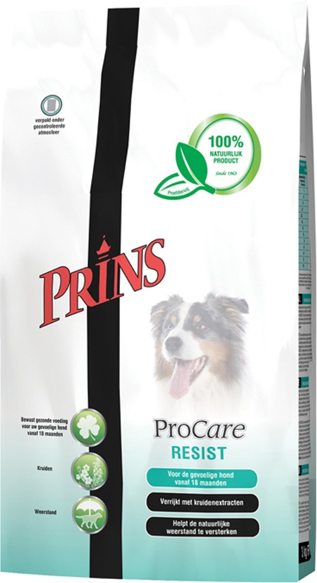 Prins Procare Hondenvoer Resist - Extra Weerstand - 2 St Ã 3 kg