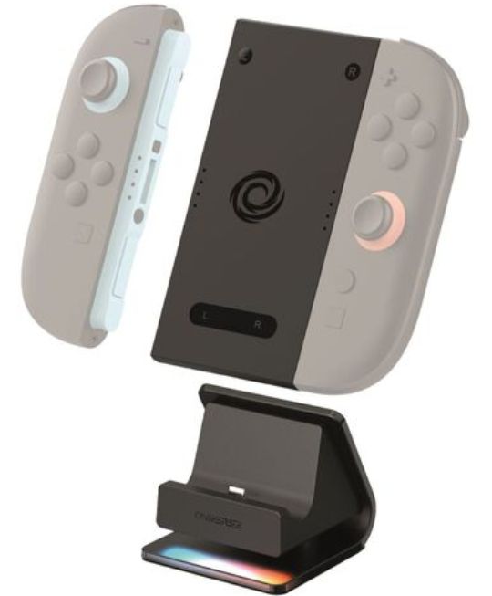 Oniverse Fusion Dock 2 Joycons + Controller Grip voor Nintendo Switch 2 zwart