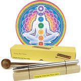 Yogi & Yogini Klankstaaf Chakra Healing 3e chakra-toon - 14.0 cm