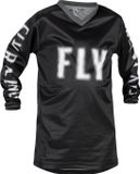 Fly F-16 Langarm Enduro Trui Zwart L Enfants