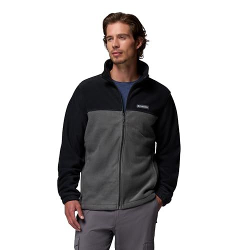 Columbia Steens Mountain Full Zip 2.0 Fleecejack heren Black, Grill L