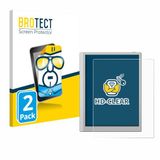 BROTECT - Screenprotector voor Boox Go 10.3 (Gen II) - Folie Beschermfolie transparant 2 Stuks