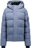 Cars Jas Jaxham jr. Jongens Nylon Capuchon Waterafstotend Winddicht Grijsblauw Maat 116