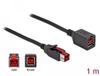 Delock PoweredUSB extension cable 24 V 1 m