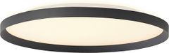 Steinhauer Plafondlamp Flady 3685ZW zwart Ø40 kunststof/metaal
