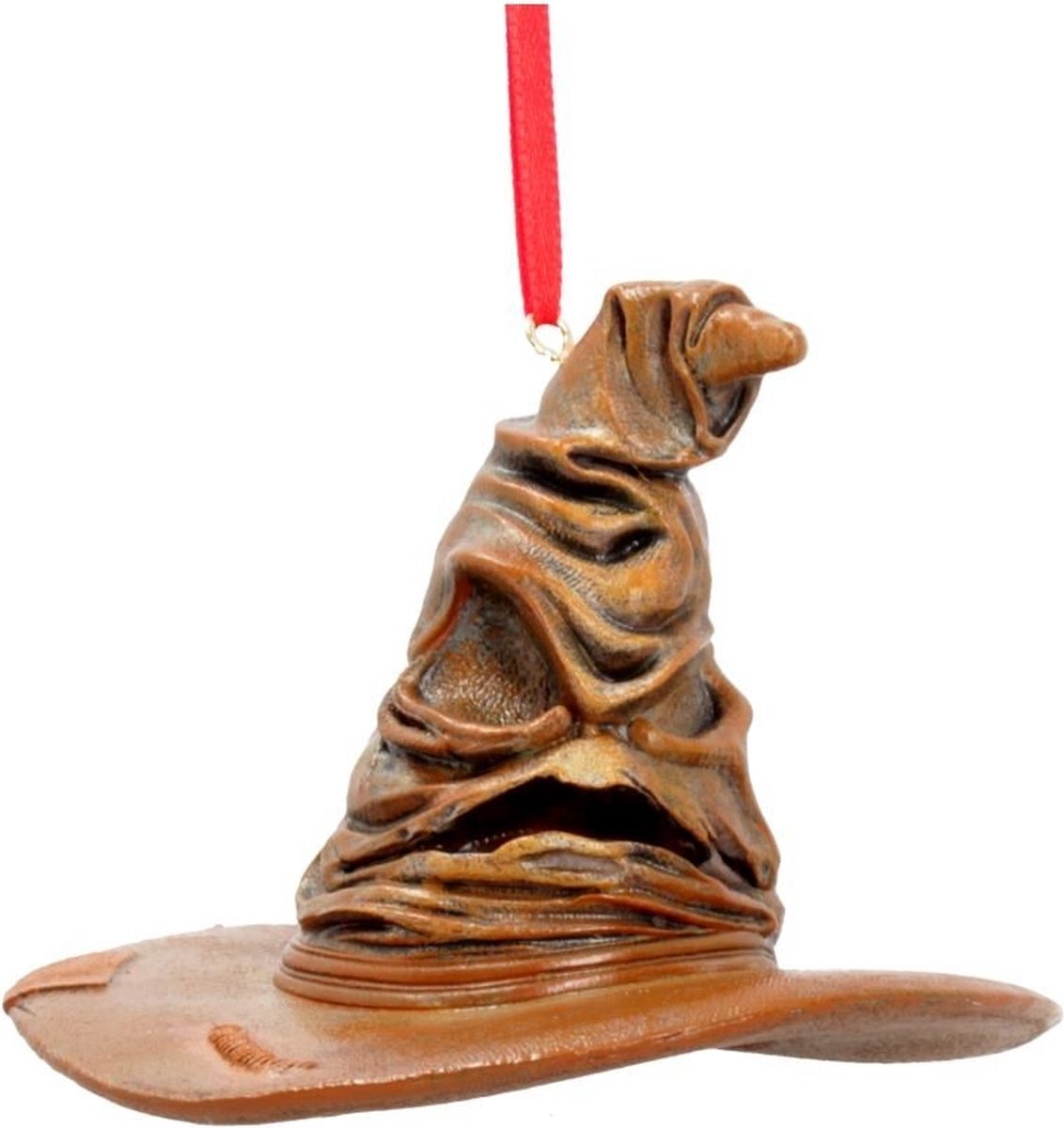 Nemesis Now Harry Potter Kerstbal Sorting Hat Hanging Ornament Bruin