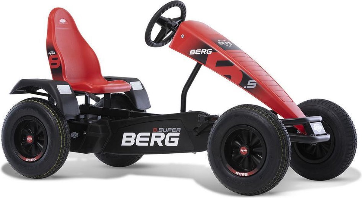 Berg Elektrische Skelter met XXL frame B.Super Red E-BFR rood vanaf 6 jaar