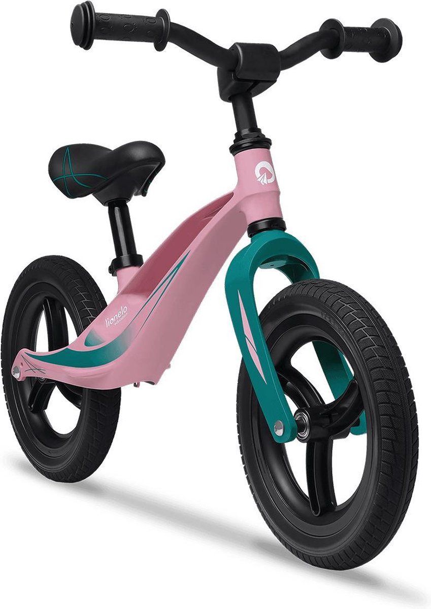 Lionelo Bart Tour Loopfiets - Balance Bike - Pink Bubblegum - 5903771701327