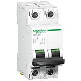Schneider Electric A9N61528 stroomonderbreker C60H-DC, 2P, 10A, C karakteristiek