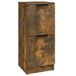 vidaXL Dressoir - 30x30x70 cm - bois traité - couleur chêne fumé