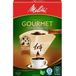 Melitta Litta Koffiefilters me gourmet 1x4 bruin pak van 80