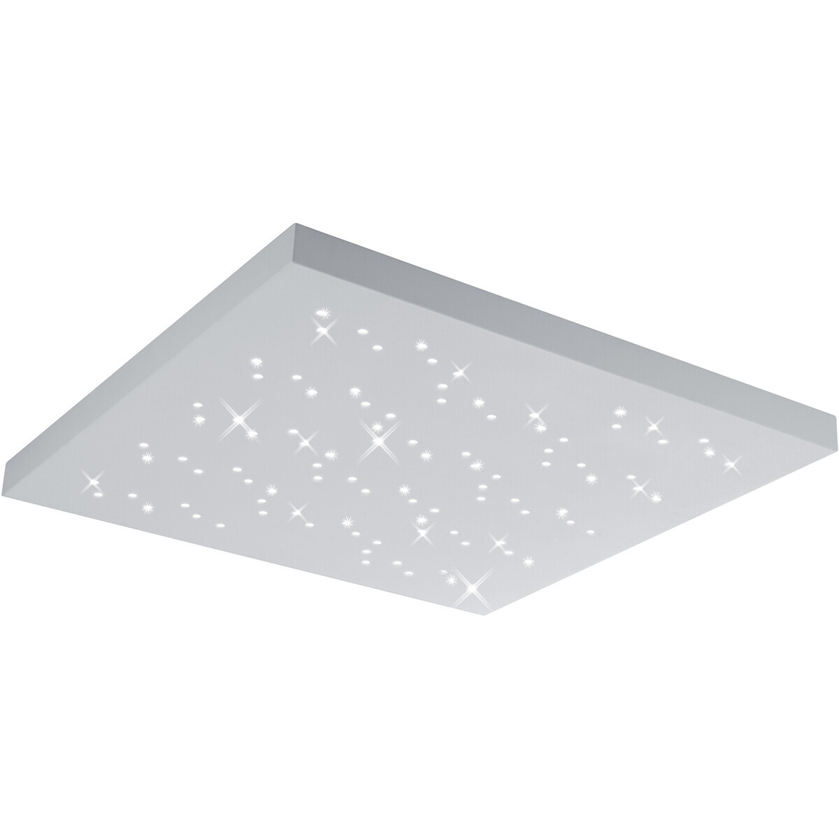 BES LED LED Plafondlamp - Plafondverlichting - Trion Tarza - 36W - Aanpasbare Kleur - Vierkant - Mat Wit - Aluminium