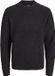 Jack & Jones Trui Jjblake Knit Crew Neck Sn 12299084 Dark Grey Melange Mannen Maat - XL